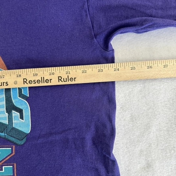 Vintage Utah Jazz Shirt Mens XL NBA Basketball Champions Western Finals 90s - Picture 6 of 8